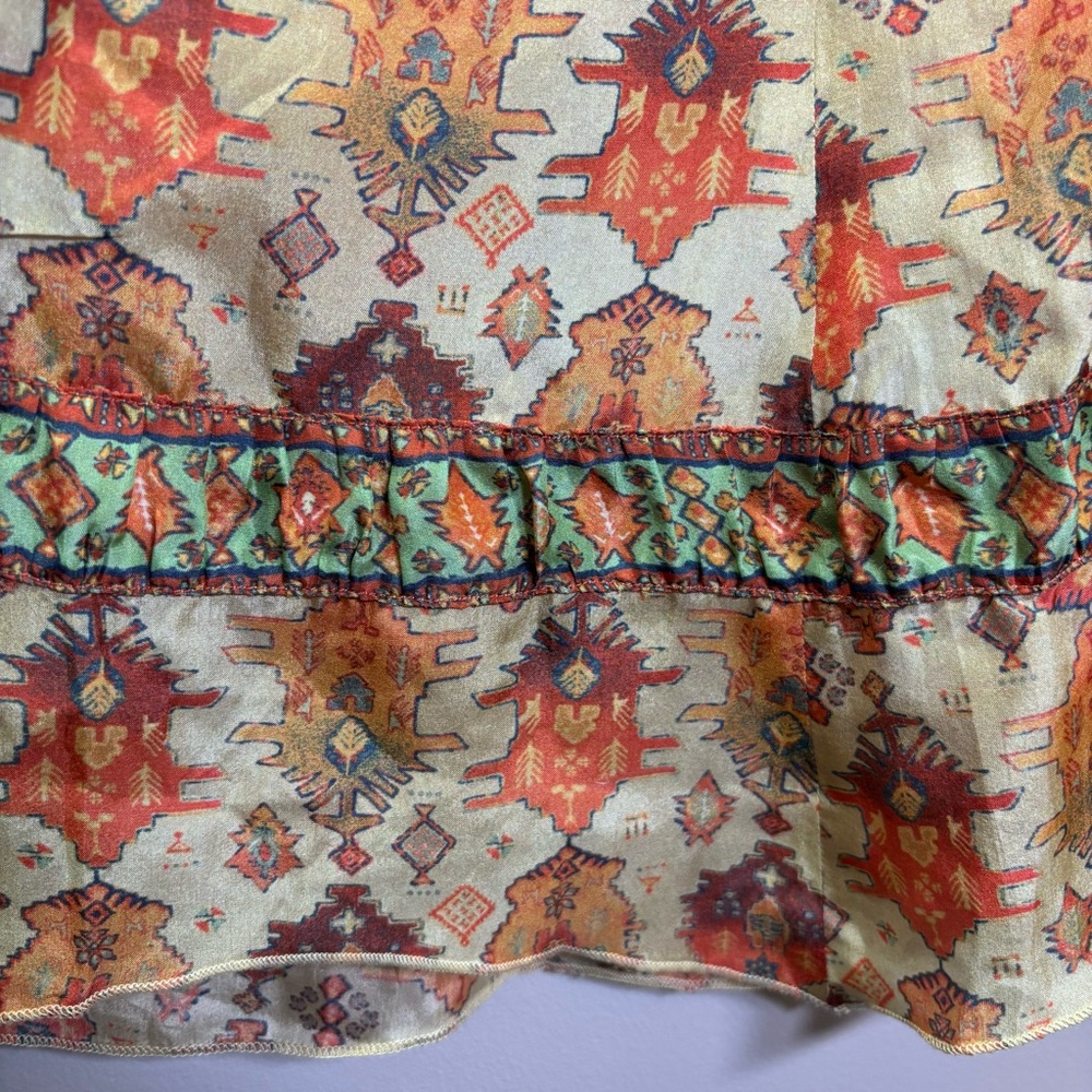 Larok Multicolor Patterned Mini Dress - image 4